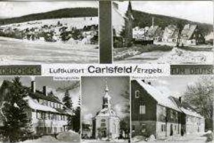 Ansichten aus Carlsfeld im Erzgebirge