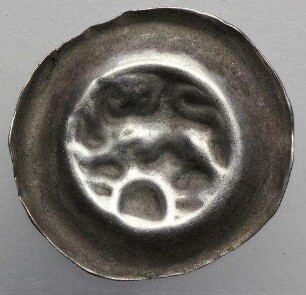 Fundmünze, Pfennig, 13 Jh.