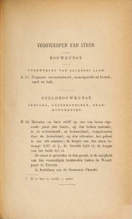 Catalogus der Archeologische Verzameling van het Provinciaal Utrechtsch Genootschap van Kunsten en Wetenschappen, [2]. Vervolg benevens wijziginen en Toevoegsels op den Catalogus der Archeologische Verzameling van het Provinciaal Utrechtsch Genootschap ...