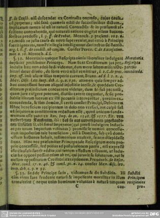§. 33. Subditi Principem recipientes prohibentur eidem resistere, etiamsi iniuris sit