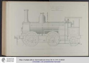 Mixed Traffic Engine, made by Messrs. Beyer Peacock & Co. Manchester for the Smyrna & Cassaba Railway