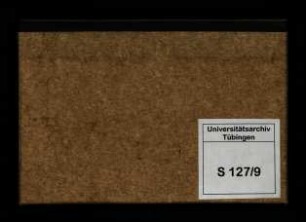 Loseblattsammlung mit 19 gezählten Blättern (von ursprünglich mindestens 24)