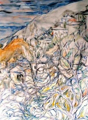 Am Peliongebirge Griechenland
