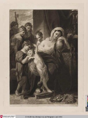 Agrippina surrounded by her Children, Weeping over the Ashes of Germanicus