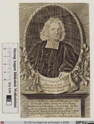 Bildnis Christian Gotthilf Blumberg