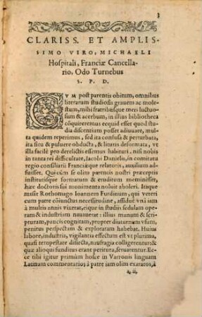 In M. Terentii Varronis libros De lingua Latina, qui supersunt, Adriani Turnebi Commentarii & Emendationes : Antonii Augustini Emendationes