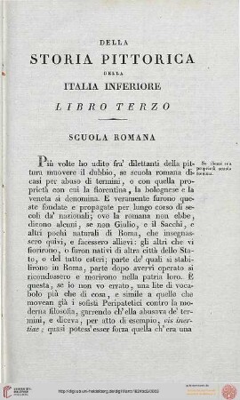 Della Storia Pittorica Della Italia Inferiore.