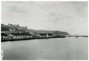 Blick auf den Hafen von Bahia