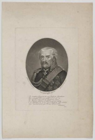 Bildnis des Gebhard Leberecht von Blücher