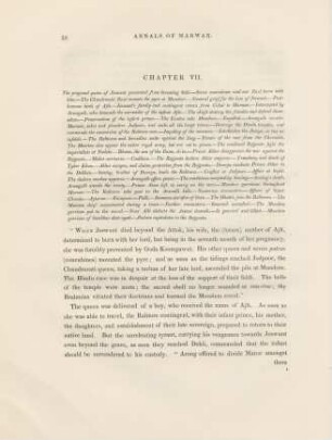 Chapter VII. The pregnant queen of Jeswunt prevented from becoming Satí