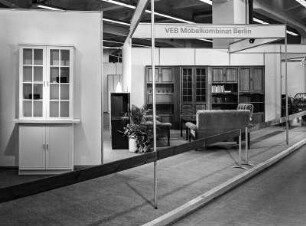 Ausstellungsfläche des VEB Möbelkombinat Berlin 