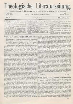 226-227 [Rezension] Grimm, Karl J., Euphemistic Liturgical Appendixes in the Old Testament