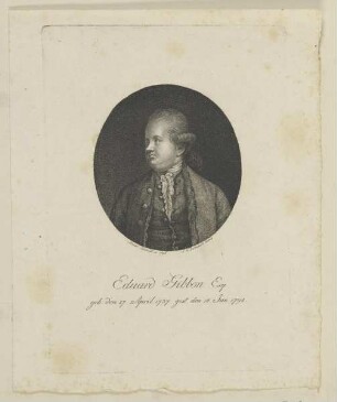 Bildnis des Eduard Gibbon