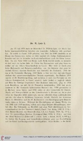 3: Dr. W. Lotz