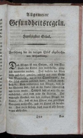 Funfzigstes Stück.