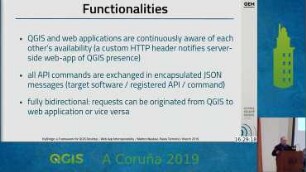 HyBridge - an open-source framework for QGIS desktop - Web Application interoperability