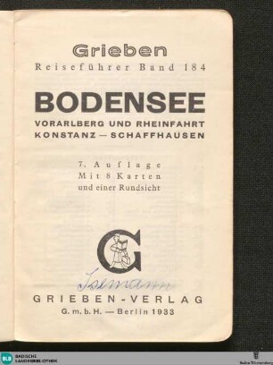 Bodensee : Vorarlberg und Rheinfahrt Konstanz - Schaffhausen