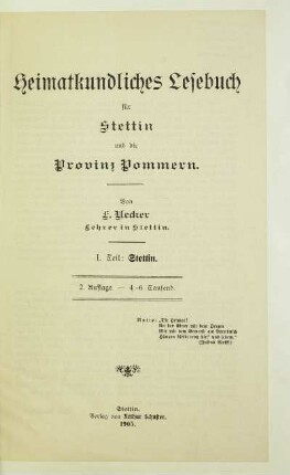 Teil 1: Stettin