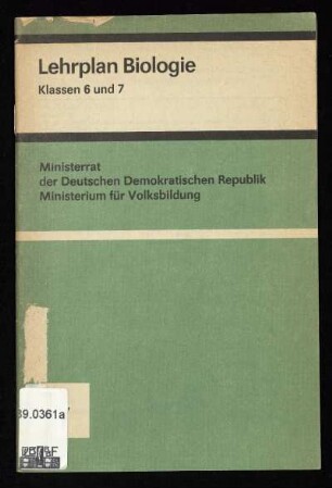 1988: Klassen 6 und 7