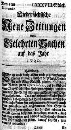 LXXXVIII. Stück.