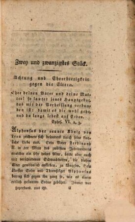 Feyerstunden : eine Quartalschrift zur Aufklaerung des Verstandes und Bildung des Herzens der Jugend beyderley Geschlechts, 2. 1811