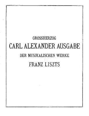 Musikalische Werke, 1,2,[1] = 2. Abt. Symphonien. 1. Eine Symphonie zu Dantes Divina Commedia