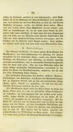 VI.2. Nadelhölzer