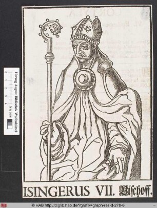 Isingerus VII. Bischoff.