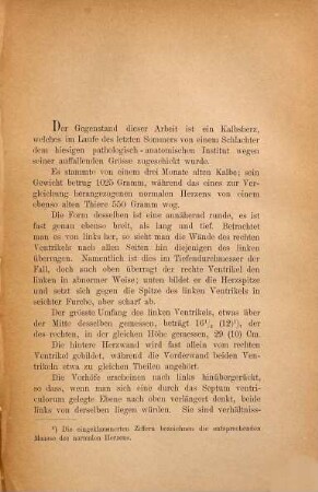 Ueber eine seltene Missbildung des Herzens : Inaug.-Diss.