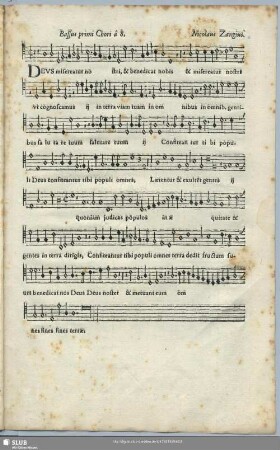 Bassus primi Chori a 8