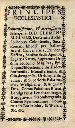 Album Marianum Majoris Congregationis Beatae Virginis Mariae Matris Propitiae ab Angelo Salutatae Monachii. 1746