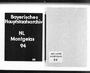Graf Topor von Morawitzky an Montgelas