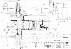 Stuttgart Stadtmitte: Baulos 7b Fußgängergeschoß Büchsenstr. Grundriss