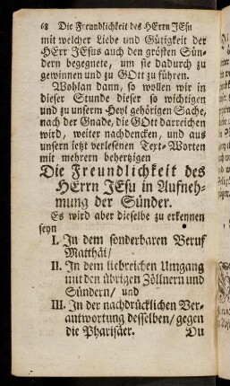 68-69, Es wir aber dieselbe zu erkennen seyn ...