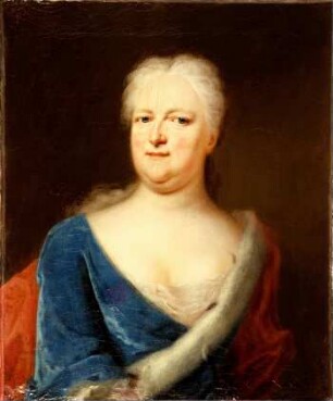 Bildnis Herzogin Christine Luise von Braunschweig-Lüneburg (Wolfenbüttel) (1671-1747)