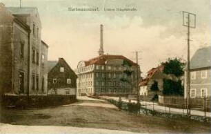 Hartmannsdorf. Untere Hauptstraße