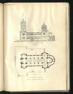 St. Annakirche in München. Architekt: Gabriel Seidl.