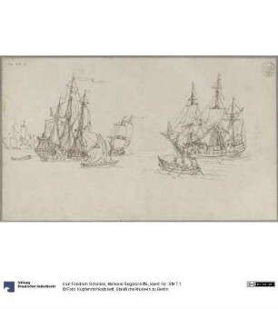 Mehrere Segelschiffe