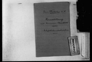 Notifikationsschreiben (1886)