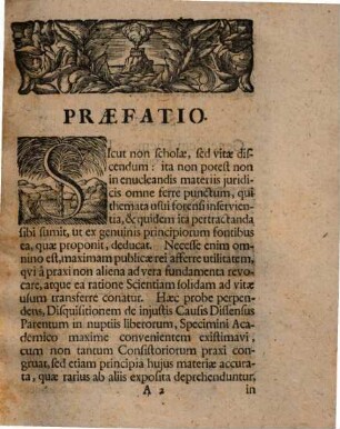 Dissertatio Juridica De Injustis Causis Dissensus Parentum â Nuptiis Liberorum