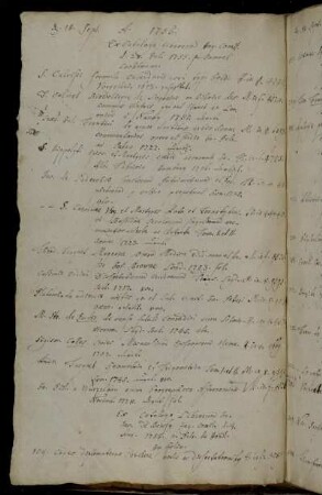 Ex Catalogo Librorum Hag. Comit. d. 28. Jul. 1755. p. Samuel Luchtmann. - Ex Catalogo Librorum Jo. Jac. [sic] de Boissy Hag. Comit. d. 4. Aug. 1755. p. Petr. de Hondt. - [Nachsendung aus Rostock.]