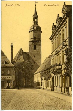 Pulsnitz. Hauptmarkt