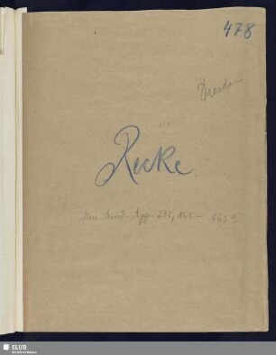 Nr. 165-165s. Recke, Elisa von der