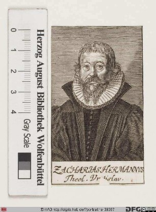 Bildnis Zacharias Hermann