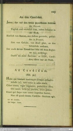 An den Candidus