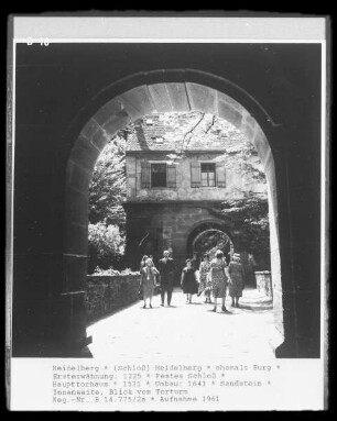 Schloss Heidelberg — Haupttorhaus