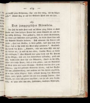 Das junggegluehte Maennlein