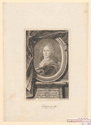 Dr. Lorenz Heister, Professor für Anatomie und Chirurgie in Altdorf; geb. 1683