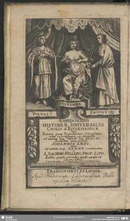 Compendium Historiae Universalis Civilis & Ecclesiasticae ...