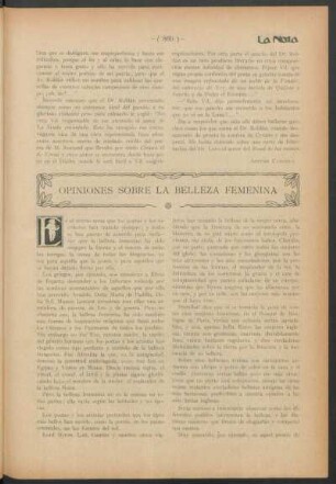 Opiniones sobre la belleza femenina